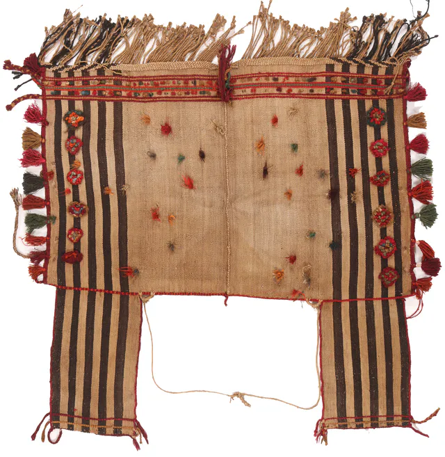 Horse Saddle Kashgai circa 1950 in, 155 × 150 cm