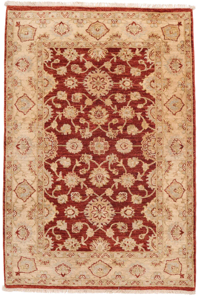 Garous / Ziegler design Rug – Red, 184 × 125 cm