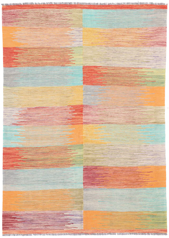 Modern Shirvan Kilim rug, 249 × 176 cm