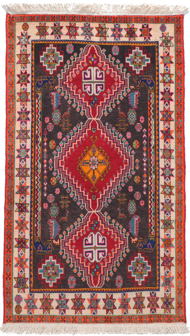 Kashgai Rug, 138 × 80 cm