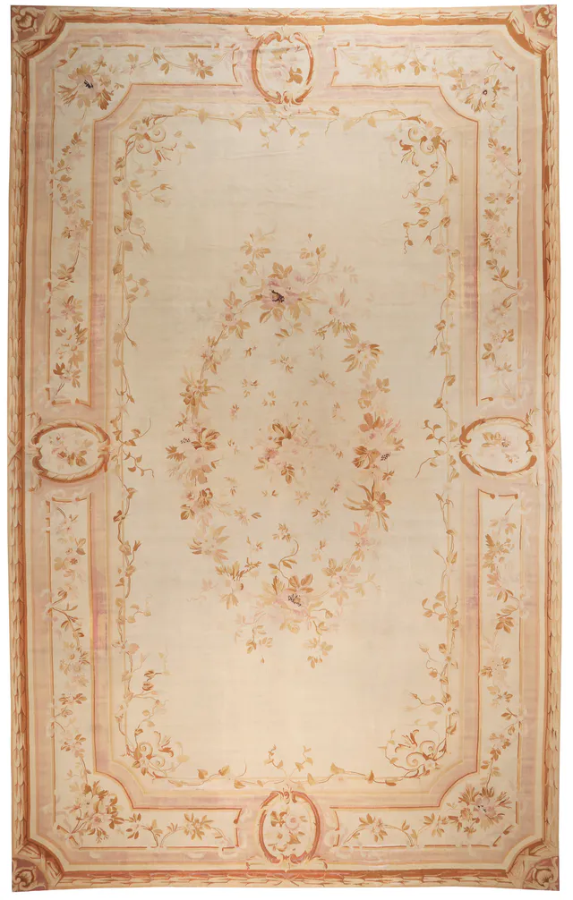 Antique Aubusson Rug circa 1780, 620 × 375 cm