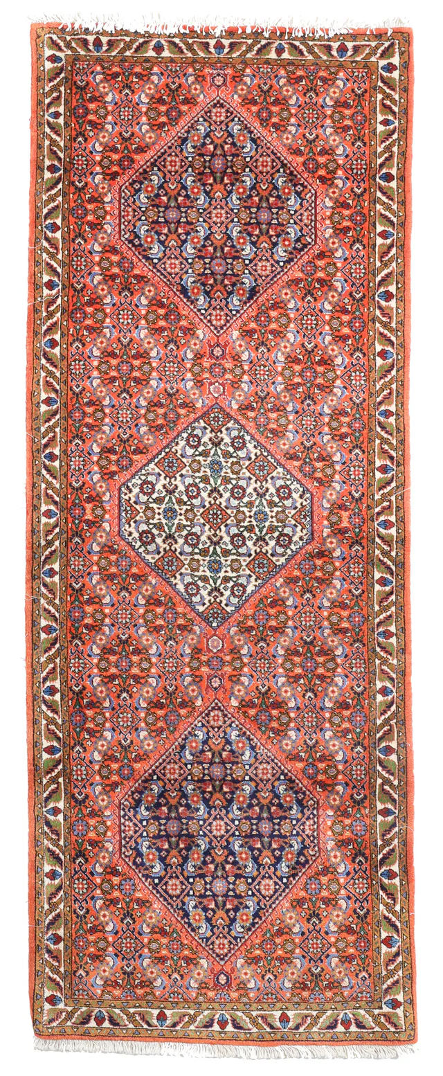 Persian Bidjar/Bijar Runner, 202 × 75 cm