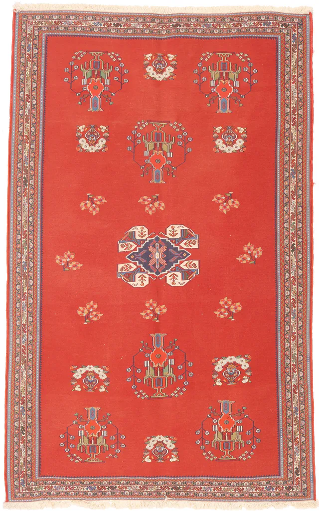 Sumak Weave, 204 × 125 cm