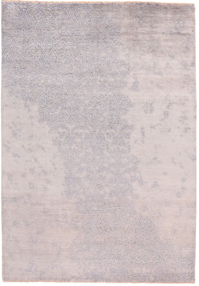Modern part silk design, 242 × 170 cm