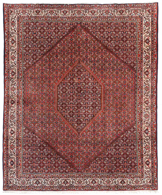 Persian Fine Bidjar/Bijar Rug, 250 × 198 cm