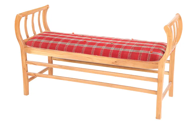 Kashgai Kilim Stool, 110 × 45 cm