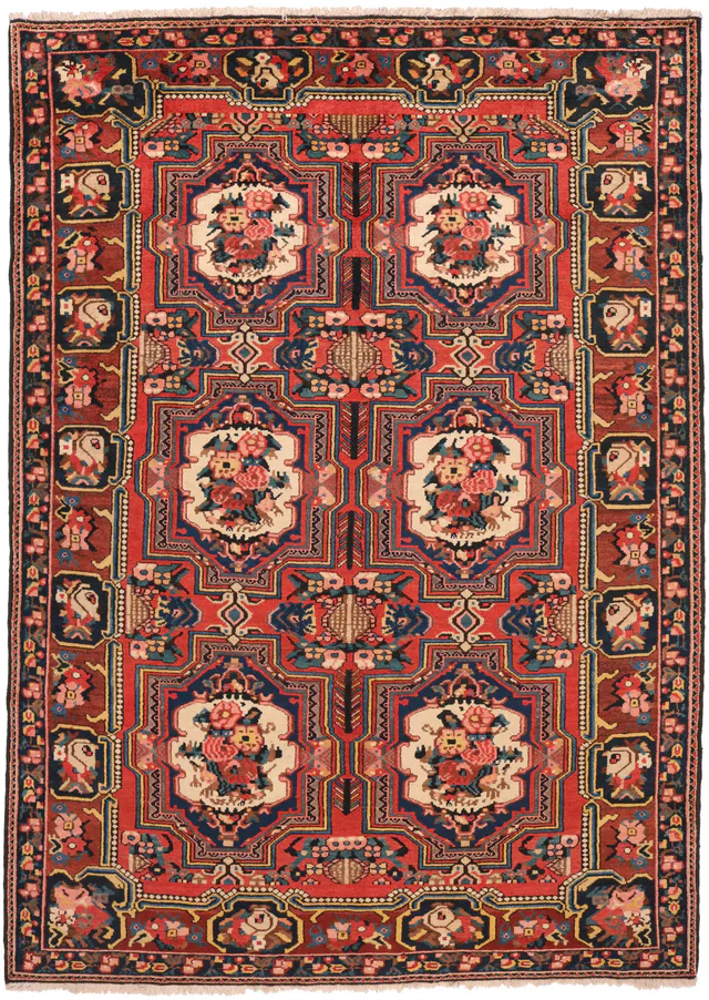 Antique Faradonbeh Armanibaft Rug – circa 1930, 312 × 220 cm