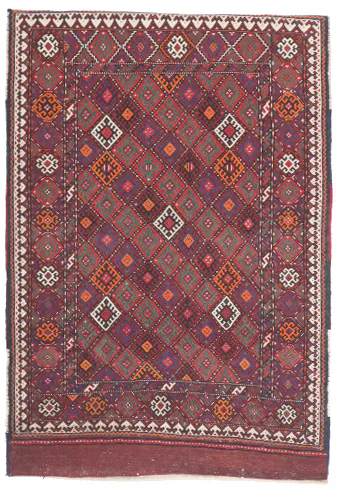 Persian Javal Kurdi Bag, 110 × 77 cm