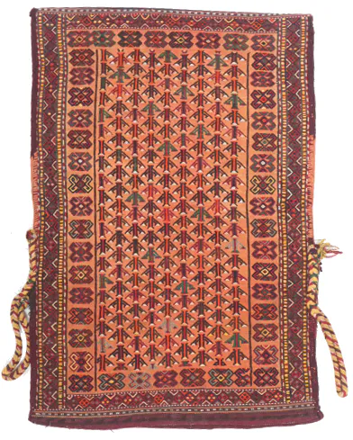 Persian Kurdi Khorjin Bag, 95 × 65 cm