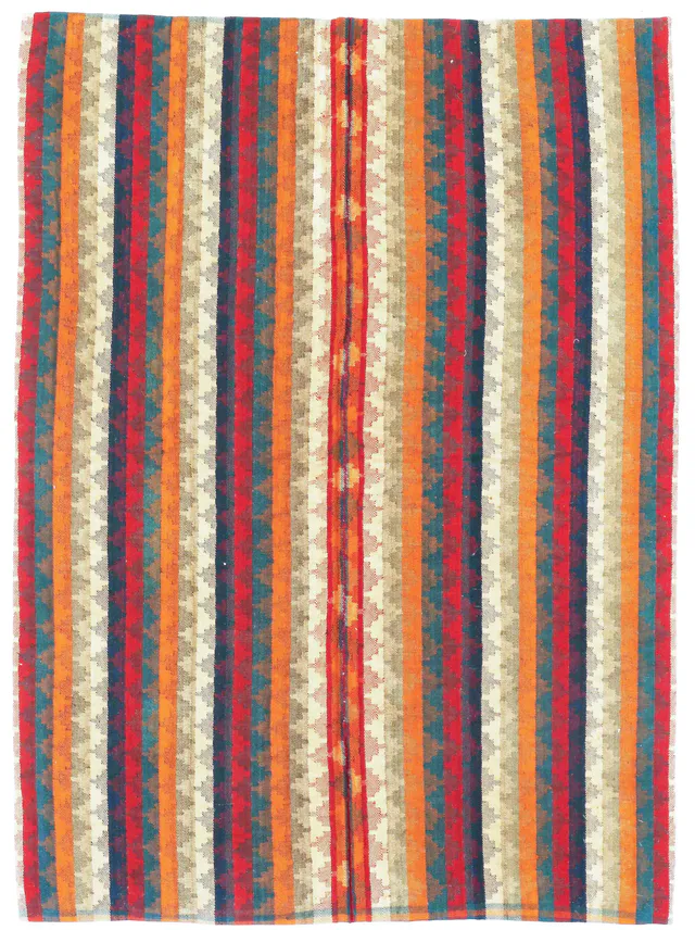 Warm Spectrum Lahaf Jajim in, 190 × 138 cm