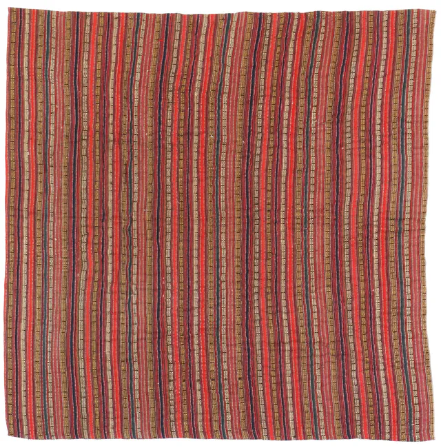 Vintage Square Lahaf Jajim in, 155 × 155 cm