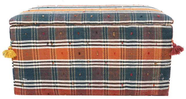 Kashgai Ottoman Storage Box, 80 × 47 cm