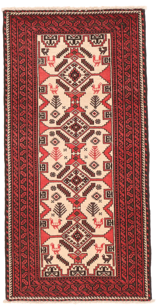 Balouch Baluch rug, 198 × 99 cm