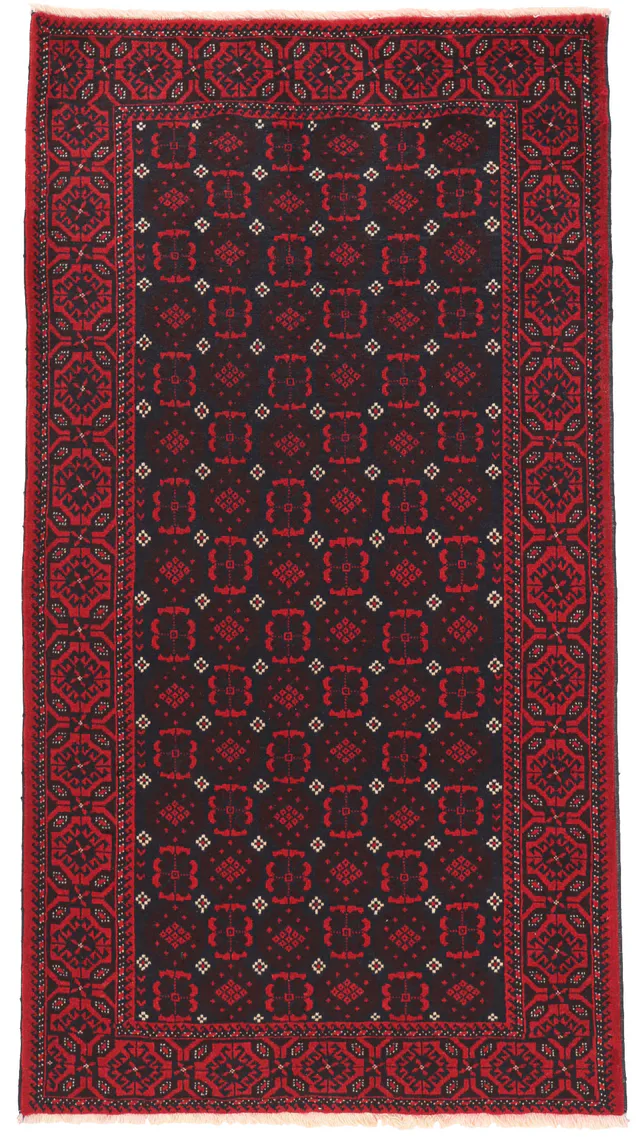 Persian Balouch Rug, 192 × 104 cm