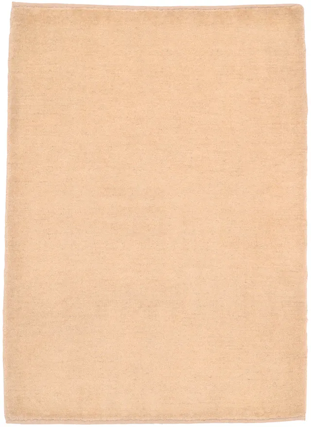 Gabbeh Simple design in Beige, 146 × 106 cm