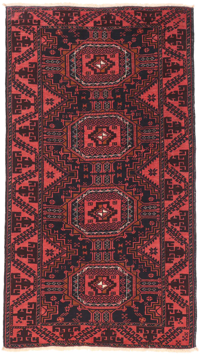 Persian Balouch Rug, 180 × 95 cm
