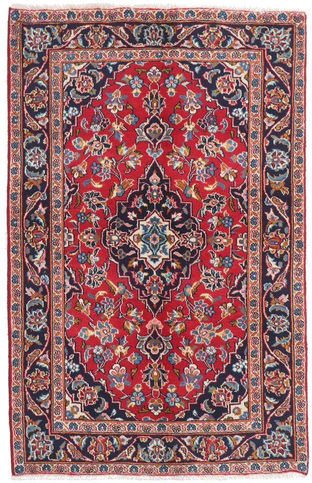 Persian Keshan / Kashan Rug, 145 × 92 cm
