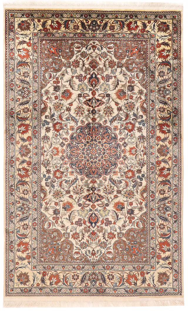 Persian Fine Qum silk, 152 × 94 cm