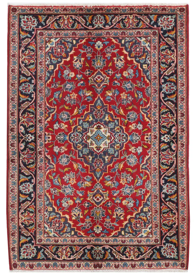 Persian Keshan Kashan Rug, 147 × 102 cm