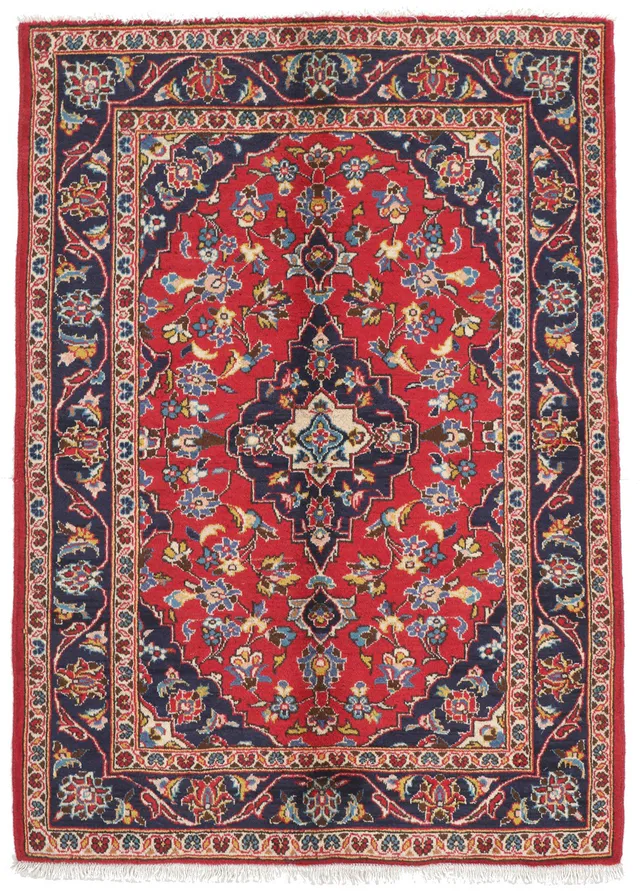 Persian Keshan Kashan Rug, 142 × 101 cm