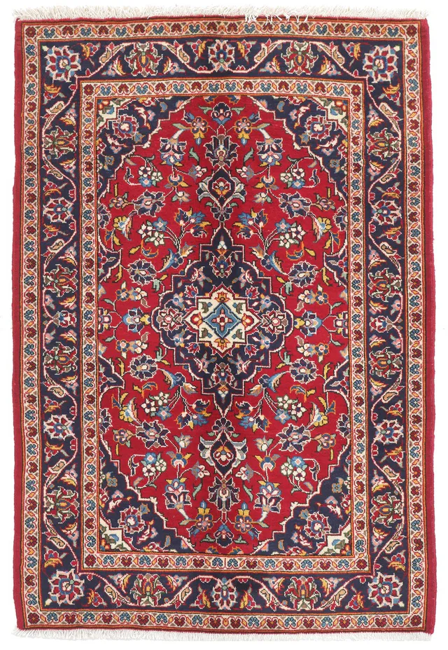 Persian Keshan Kashan Rug, 147 × 102 cm