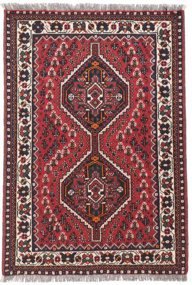 Persian Shiraz Rug, 151 × 105 cm