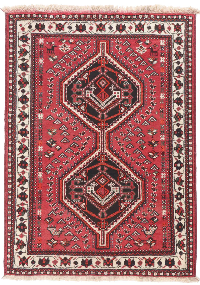 Nomadic Shiraz Rug in, 149 × 107 cm