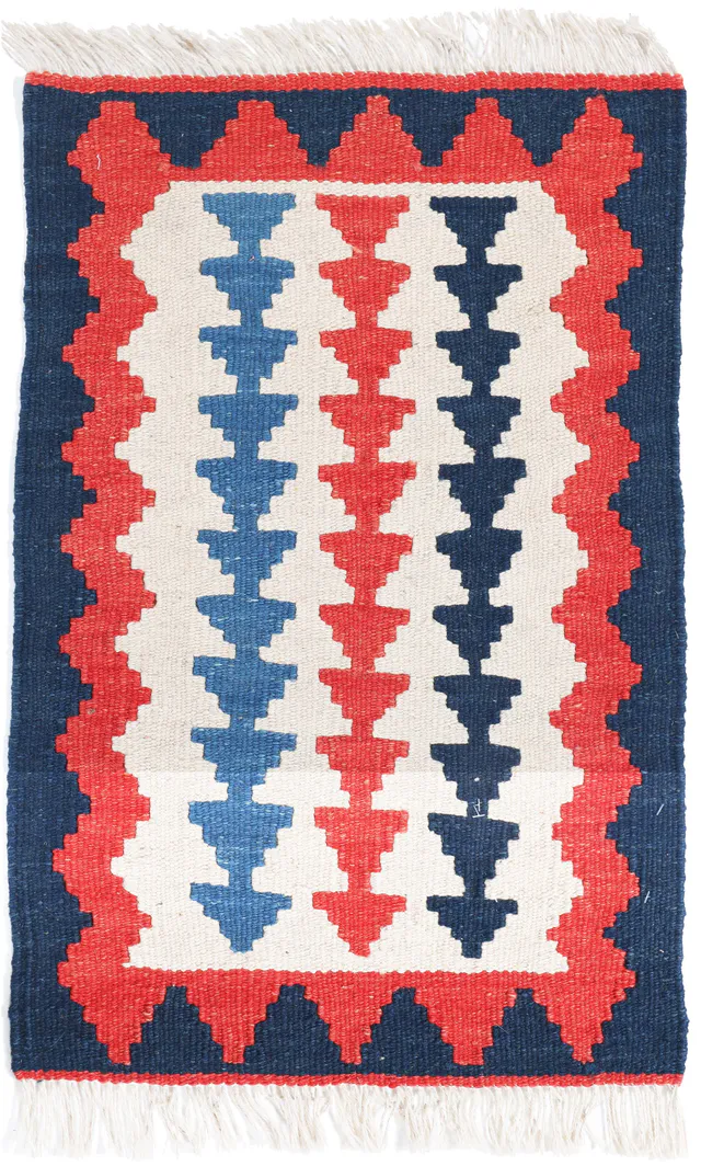 Kashgai / Qashkai Kilim in, 63 × 41 cm