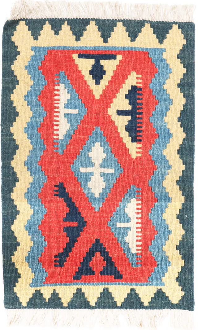Kashgai / Qashkai Kilim Rug, 62 × 41 cm