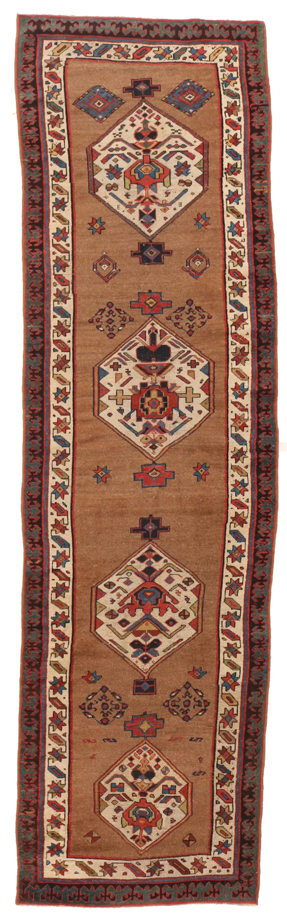 Sarab Runner – circa 1880 -11'4 x 3, 350 × 97 cm