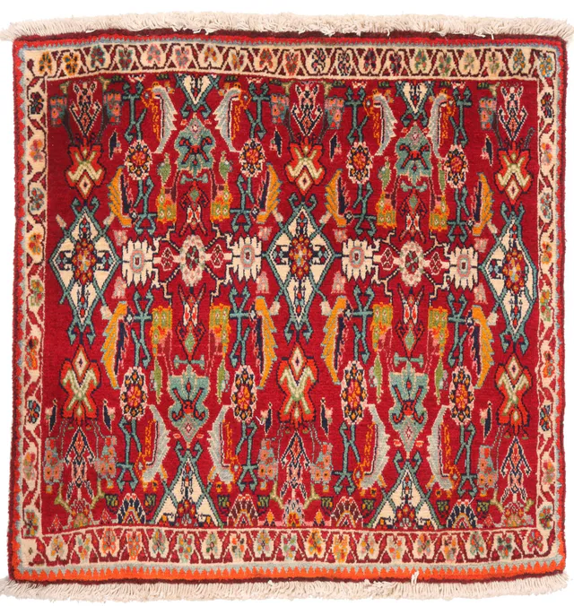 Kashgai Qashgai Persian rug, 66 × 70 cm
