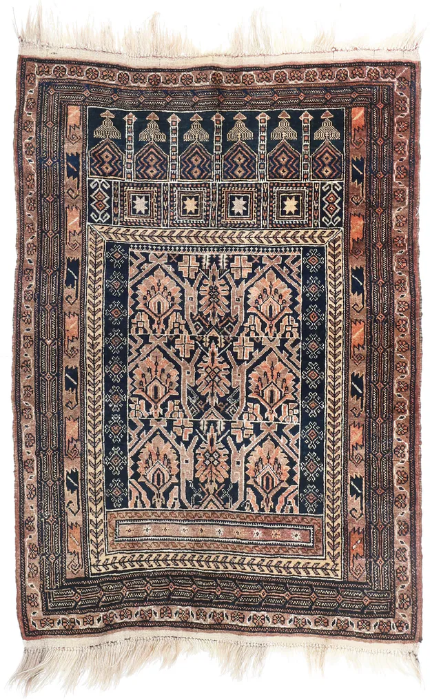Balouch Baluch Rug, 125 × 90 cm