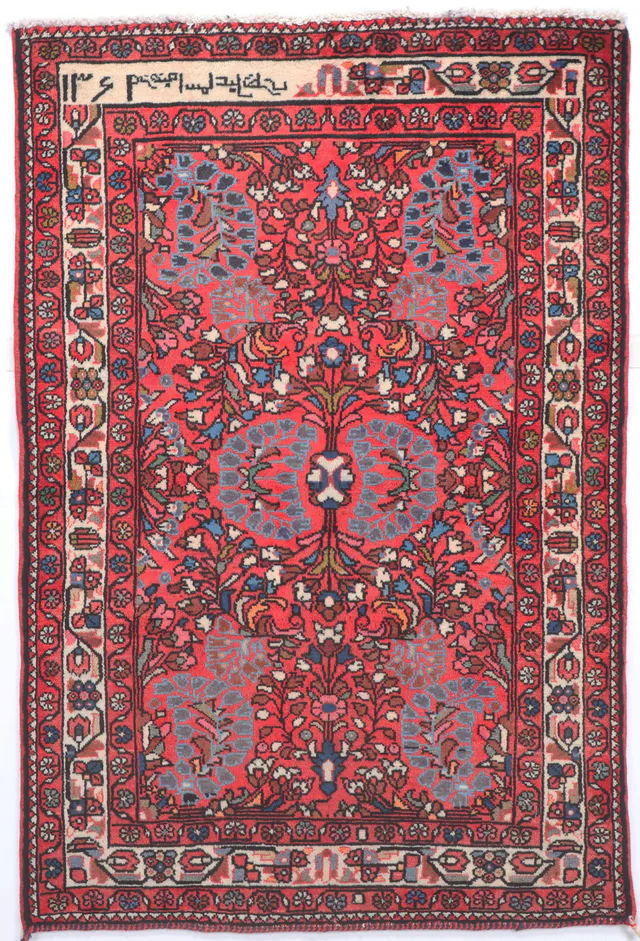 Persian Roodbar – 4'5 x 3, 138 × 92 cm