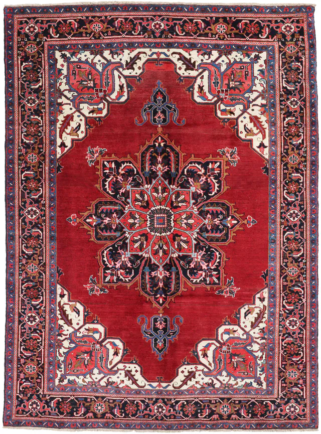 Persian Heriz Rug – circa 1950, 274 × 205 cm