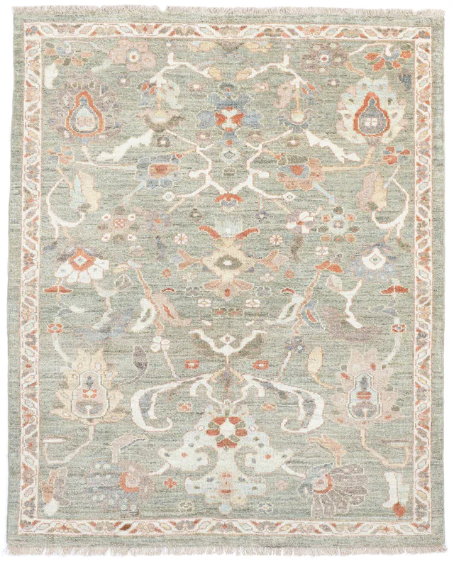 Persian Sultanabad Rug, 194 × 160 cm