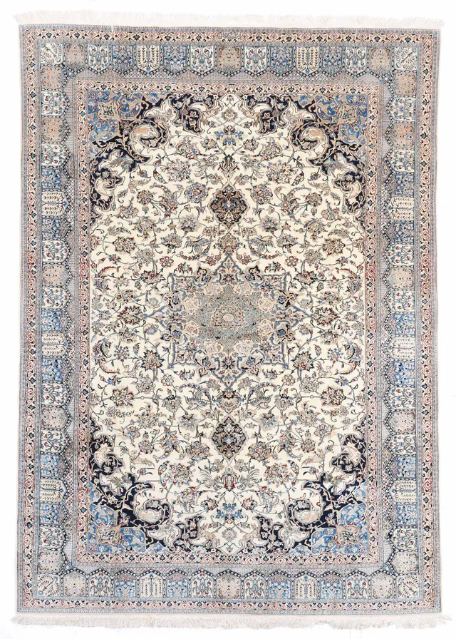 Nain 6 La Fine Rug signed by Habibian, 295 × 190 cm