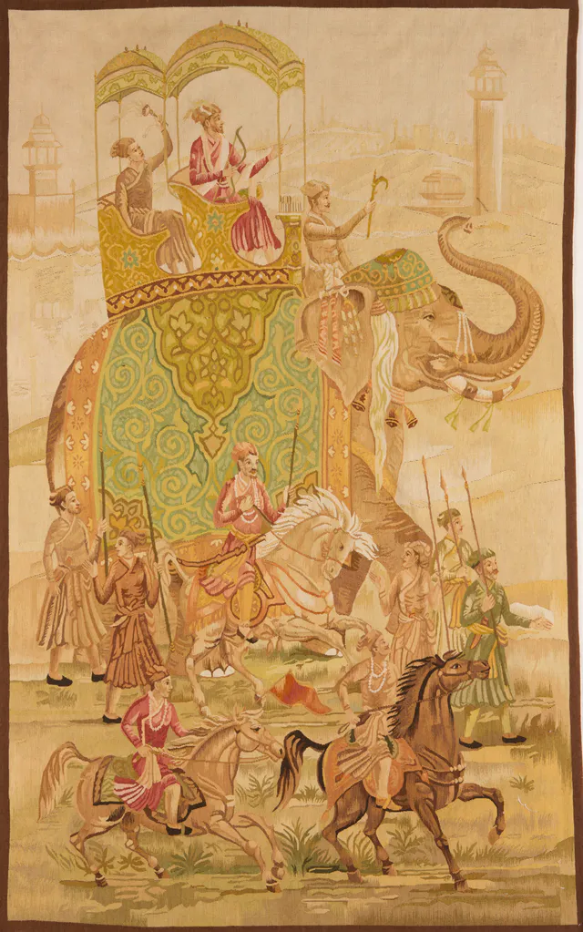 Tapestry Maharaja wedding, 210 × 130 cm