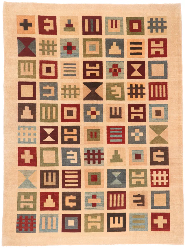 Contemporary Modern Design Rug, 358 × 267 cm