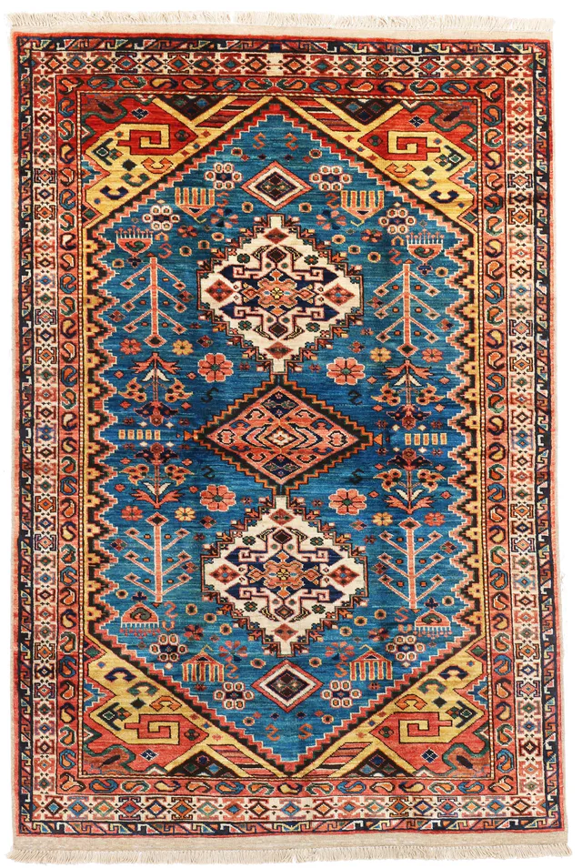 Fine Shirvan Design Rug in, 186 × 124 cm