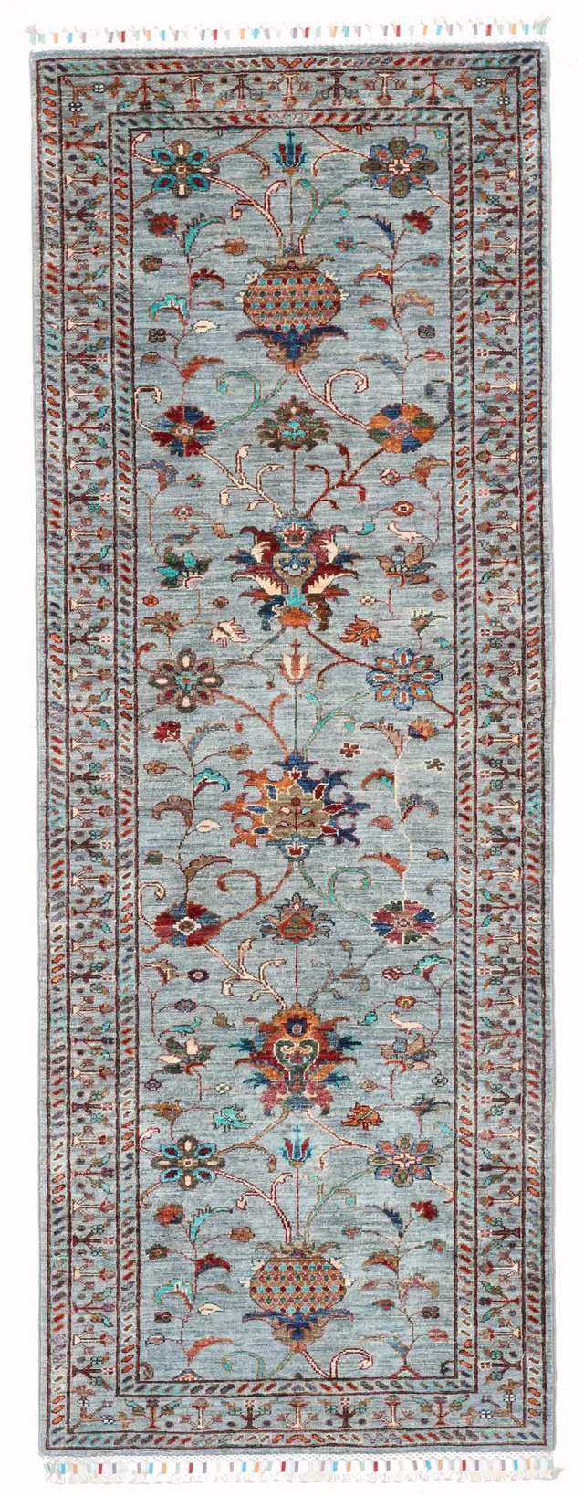 Garous / Ziegler Design Grey Runner, 242 × 82 cm
