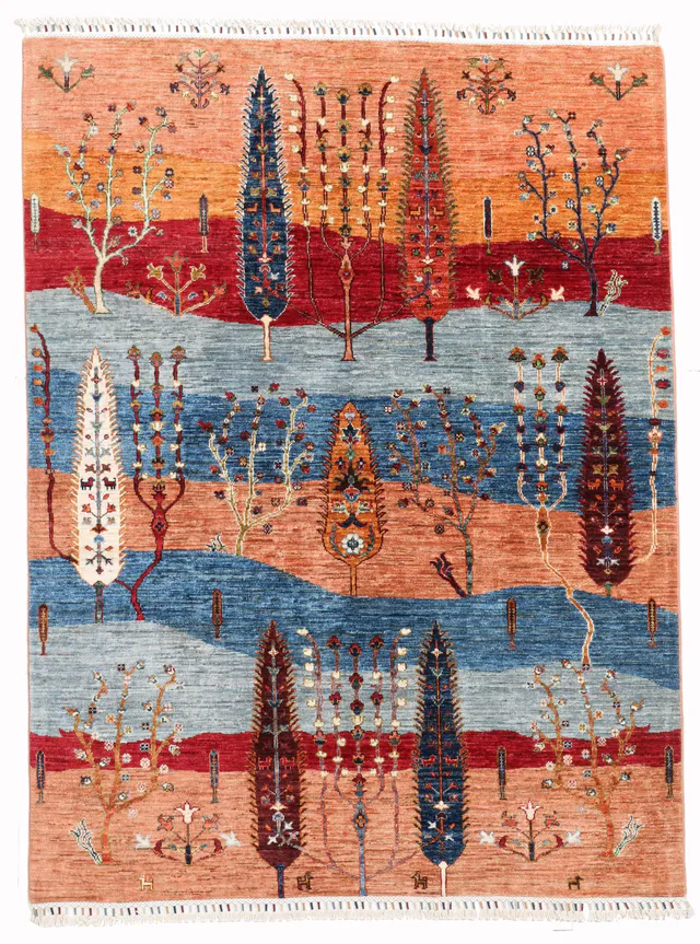 Garous / Ziegler Tree of Life Design, 197 × 149 cm