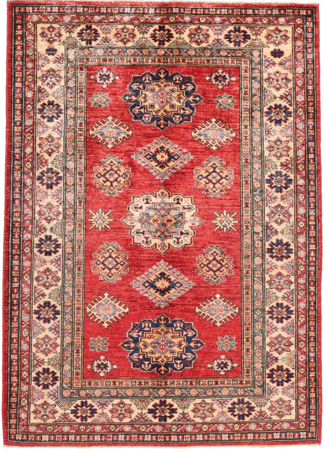 Caucasian Kazak design rug red, 175 × 126 cm