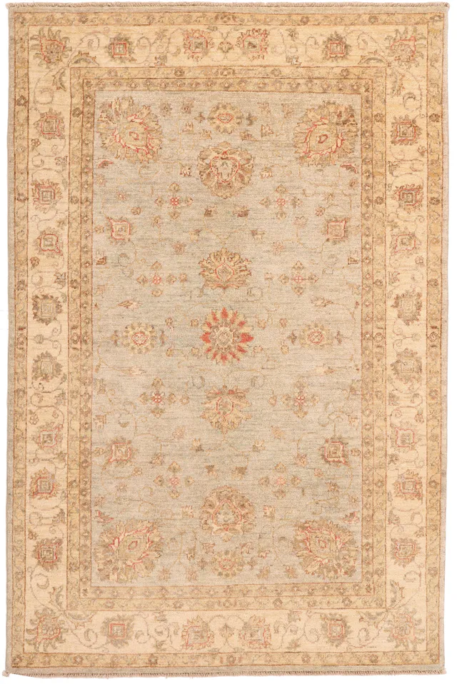 Garous / Ziegler design Rug – Pale Blue 6 x 4, 180 × 119 cm