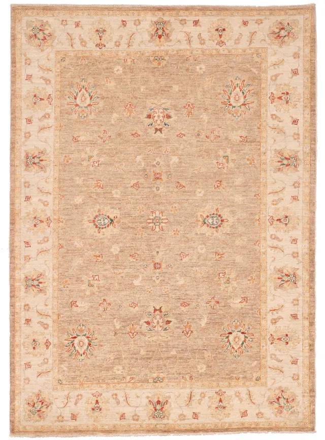Garous / Ziegler design Rug – Light Grey 6 x 4, 176 × 119 cm