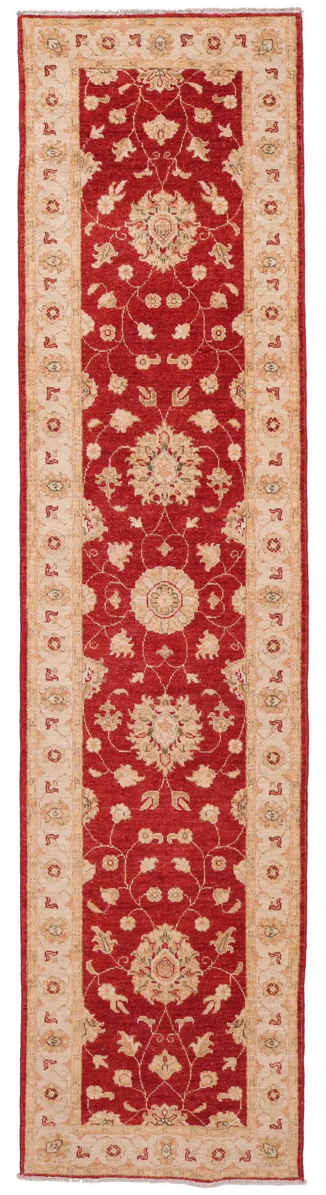 Red Garous / Ziegler Design Runner, 297 × 71 cm