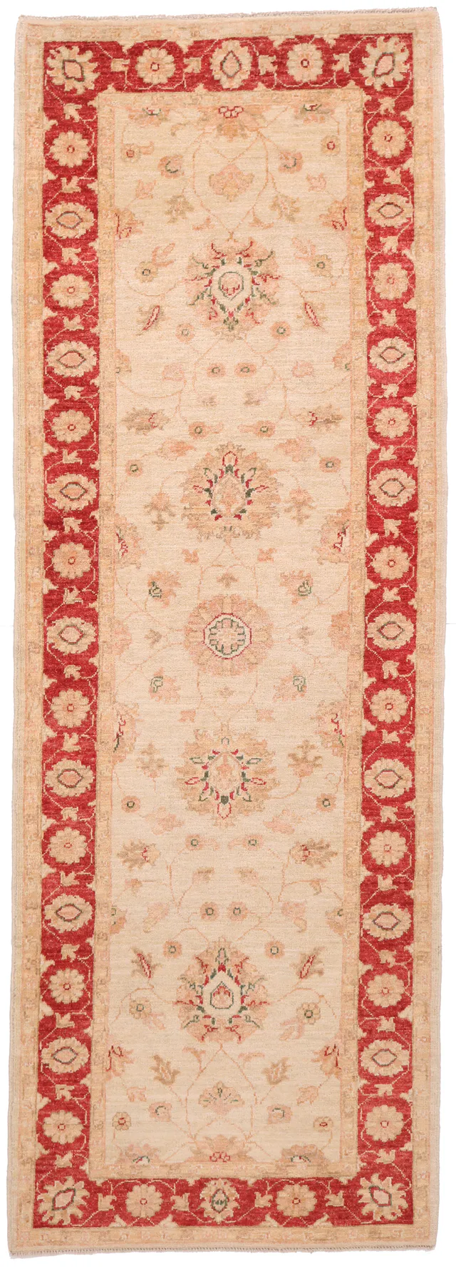 Garous / Ziegler Design Runner – Beige, 242 × 80 cm