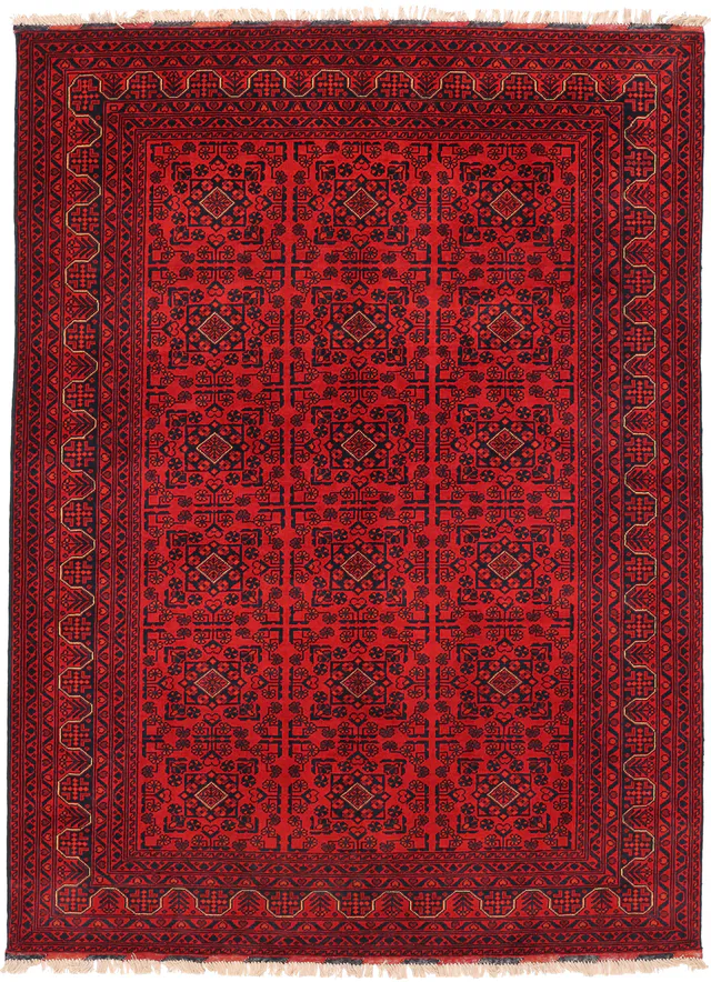 Khal Mohammad Afghan Rug in, 242 × 175 cm