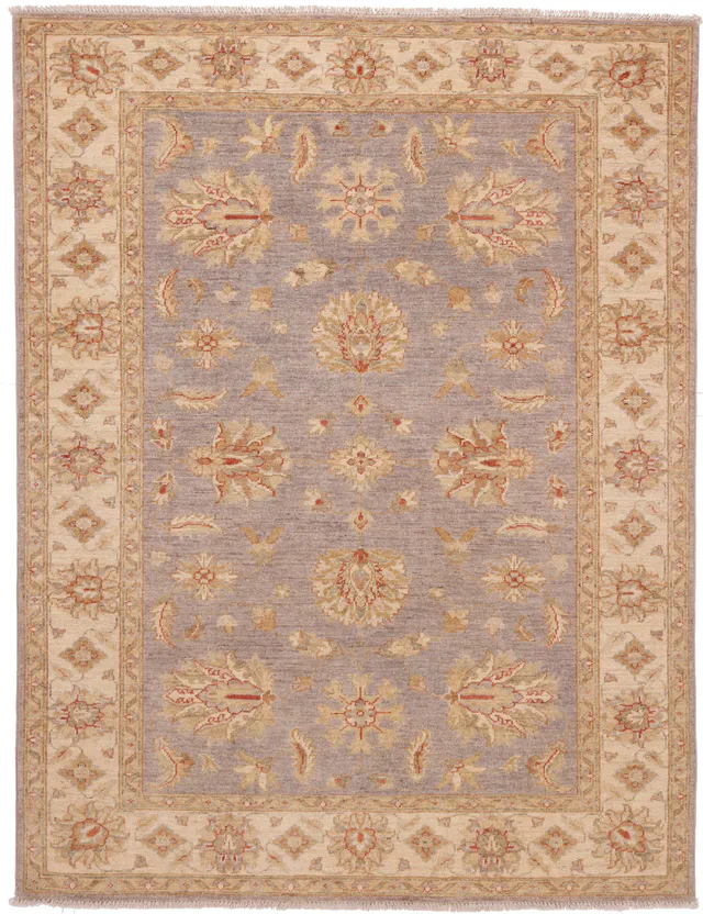 Garous / Ziegler design Rug – Grey 7 x 5, 195 × 150 cm