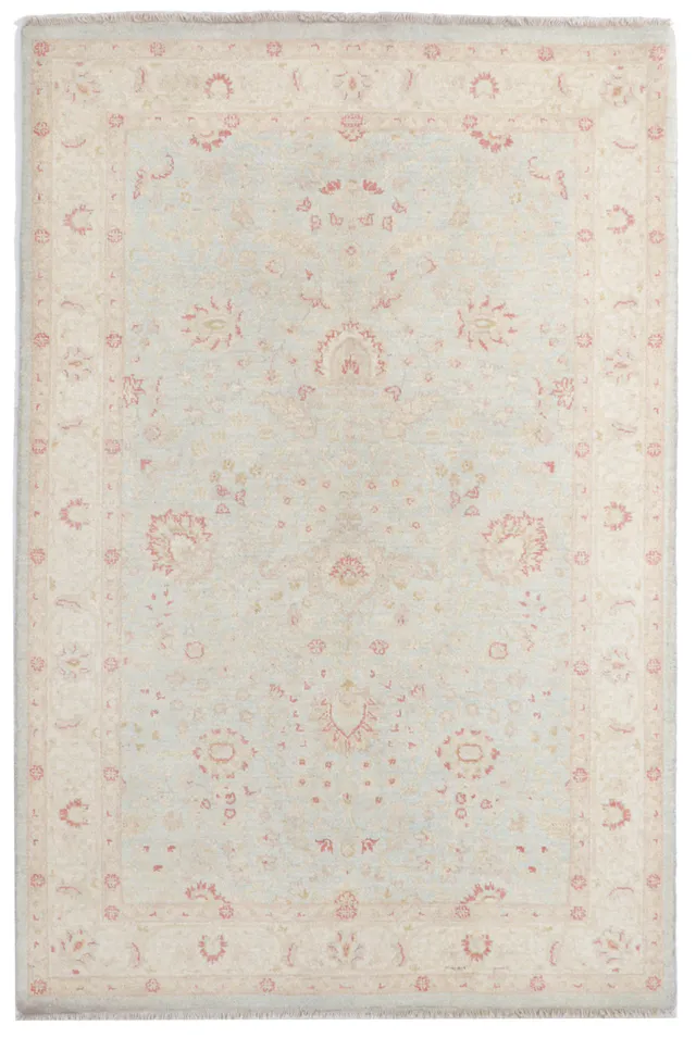 Garous / Ziegler design Rug – Light Blue, 180 × 120 cm