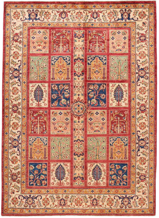 Garous / Ziegler design Rug – Colored Patterns 7 x 5, 205 × 150 cm